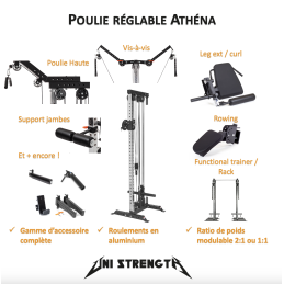 Trazione con carrucola alta - Athéna