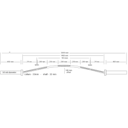 barra UF-Buffalo : Squat Bar - vista 6