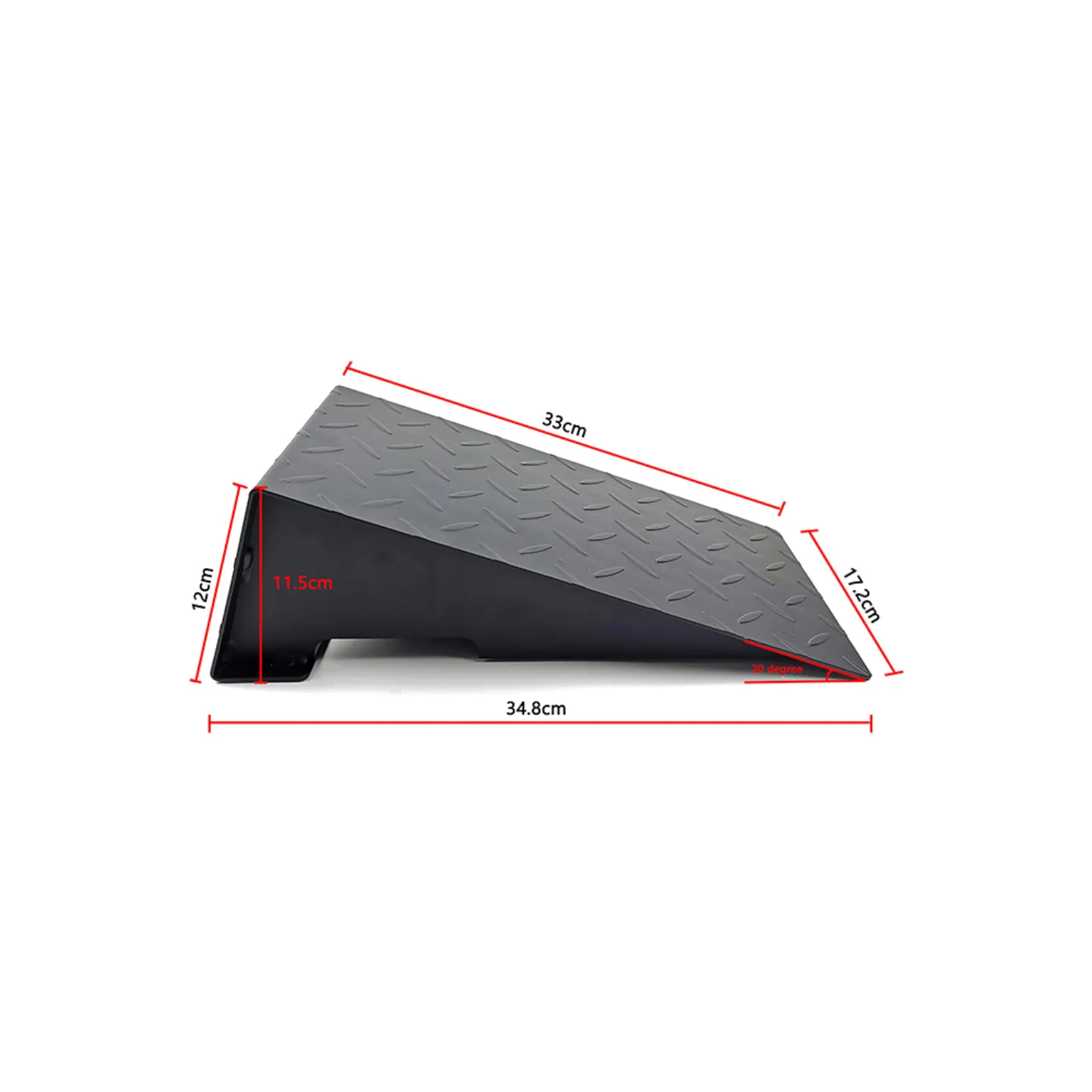 Cuña para Sentadilla de Acero, Squat Wedge 20° para Cuádriceps (par) - vista 11