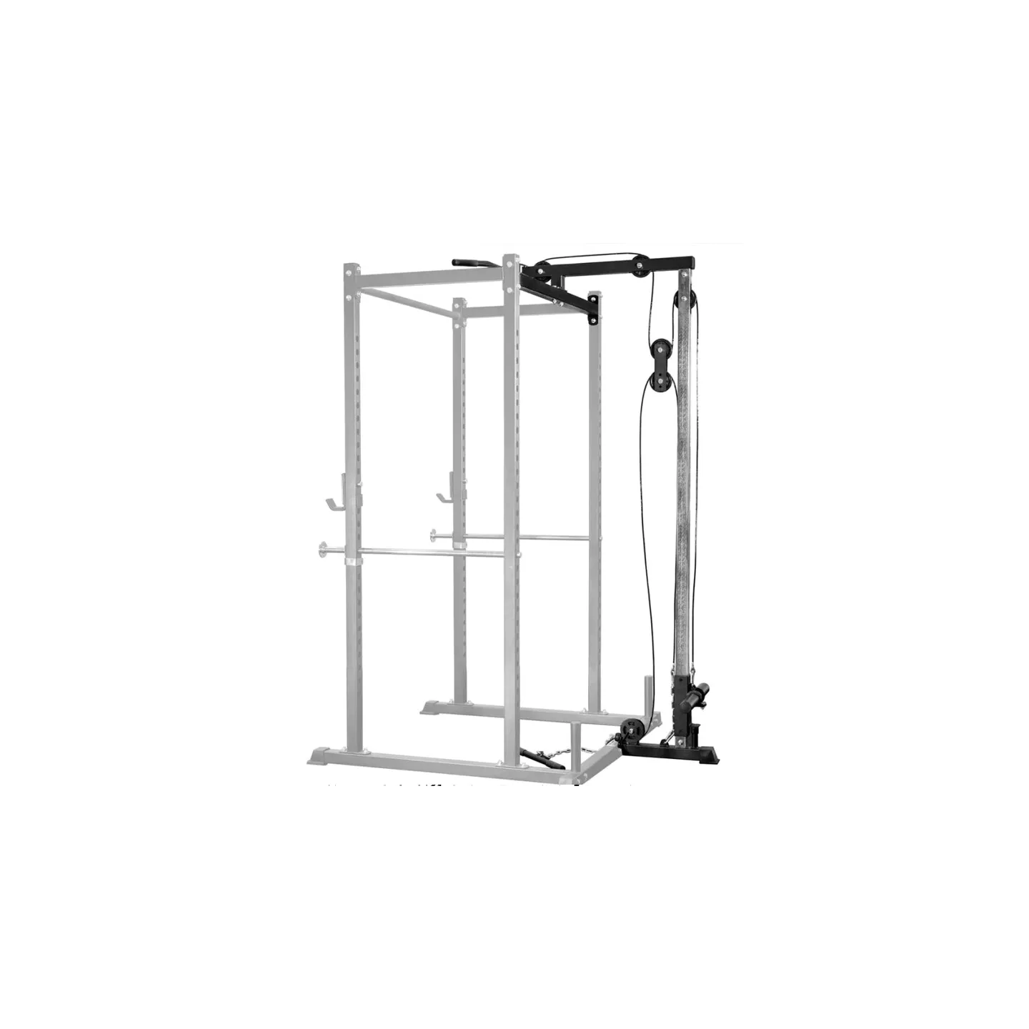 Set CS-Basic | Squat-Käfig, Dips, Hoch-/Tiefzug und J-Cups - Ansicht 3