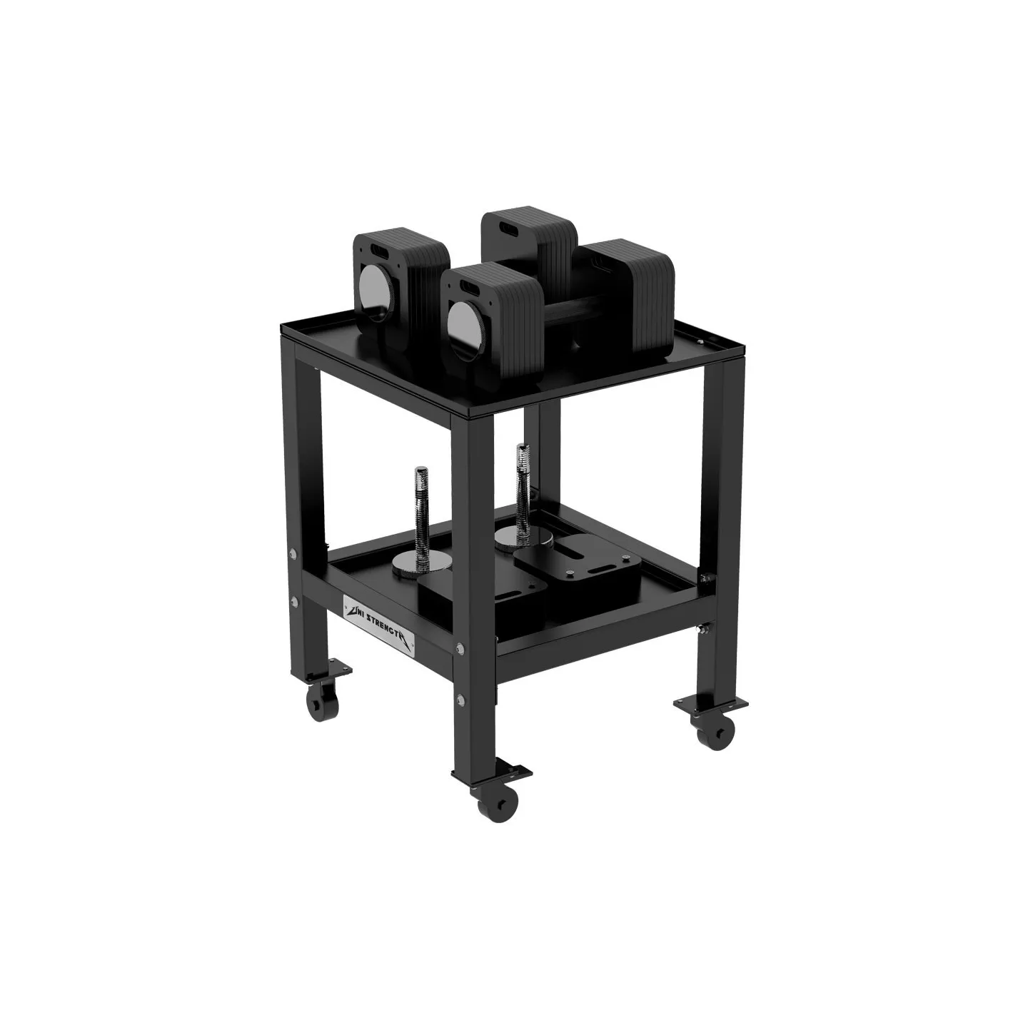 Pack Haltères Réglables 100 % Acier, 4 à 36 kg + Support - vue 2