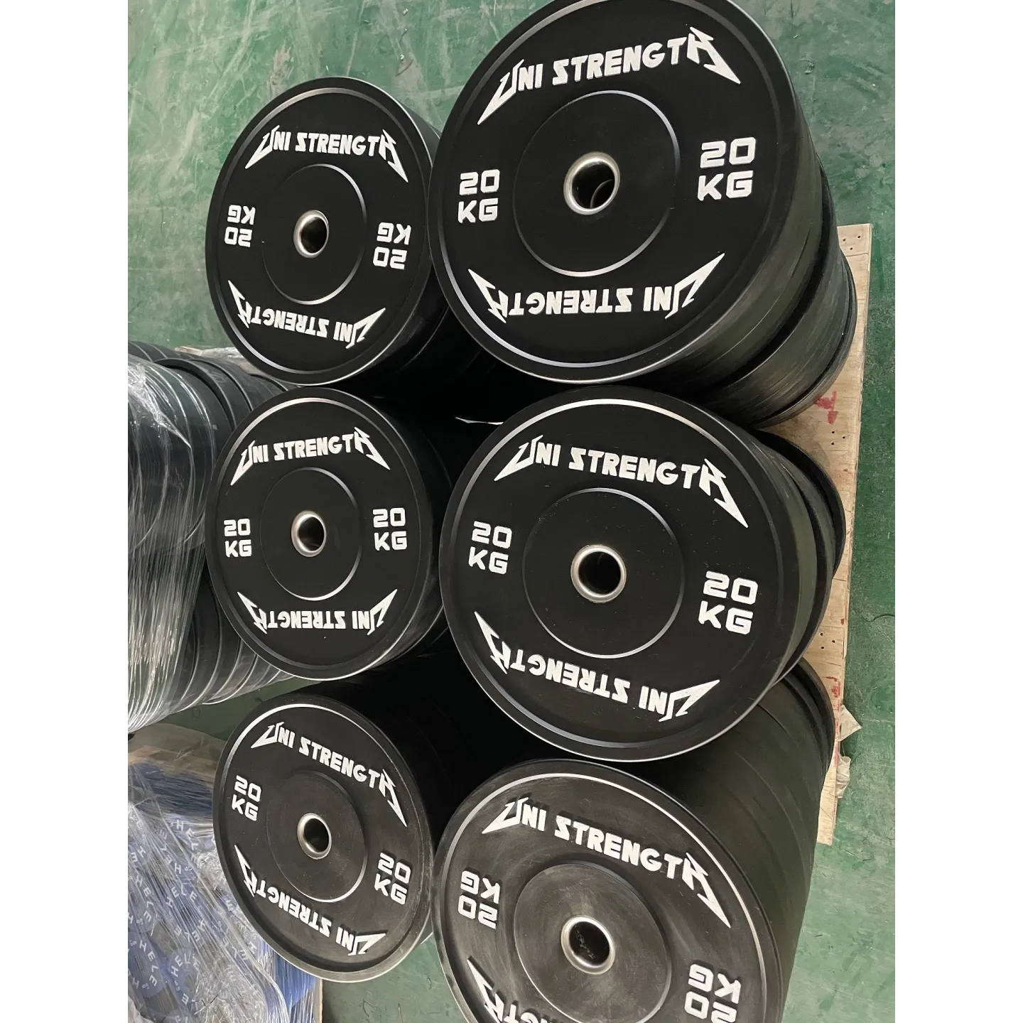 PACK Bumper Plates - Set bumper 70 kg - vista 14