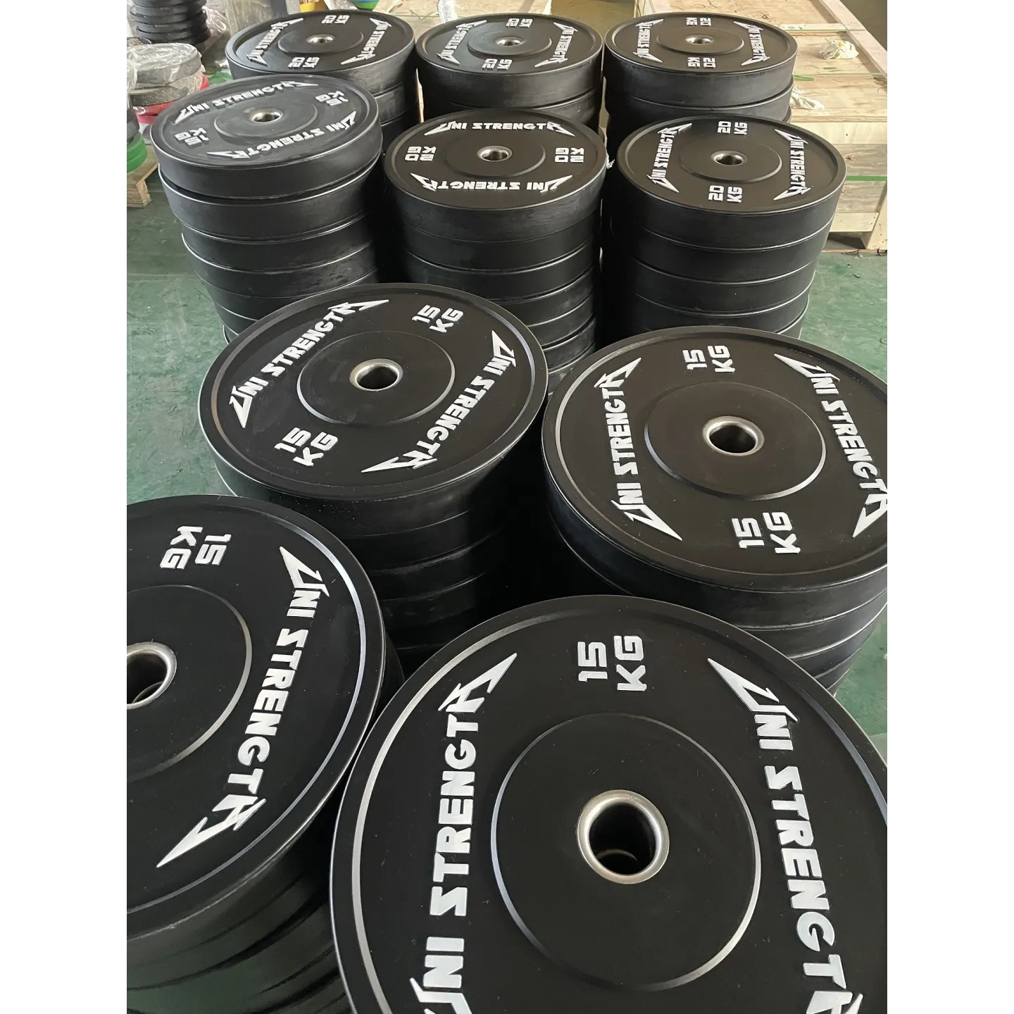 PACK Bumper Plates - Set bumper 70 kg - vista 12