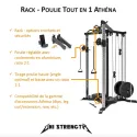 Pacchetto Athéna: Rack puleggia tutto-in-uno + Ganci a J + Barre di sicurezza - vista 2