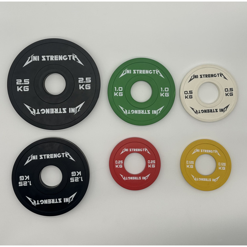 plaque de poids 1x20 kg - plaques de poids olympiques - plaque de pare-chocs - 20 kg