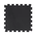 Dalle puzzle caoutchouc clipsable 15 mm, 100 x 100 cm, pour sol de salle de sport