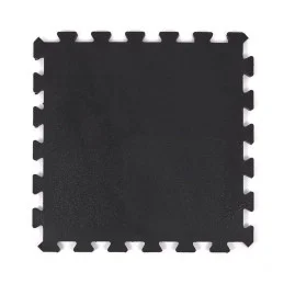 Losetas Puzzle de Caucho | Antideslizantes y Modulares para Suelos de Gimnasio | 100 x 100 cm