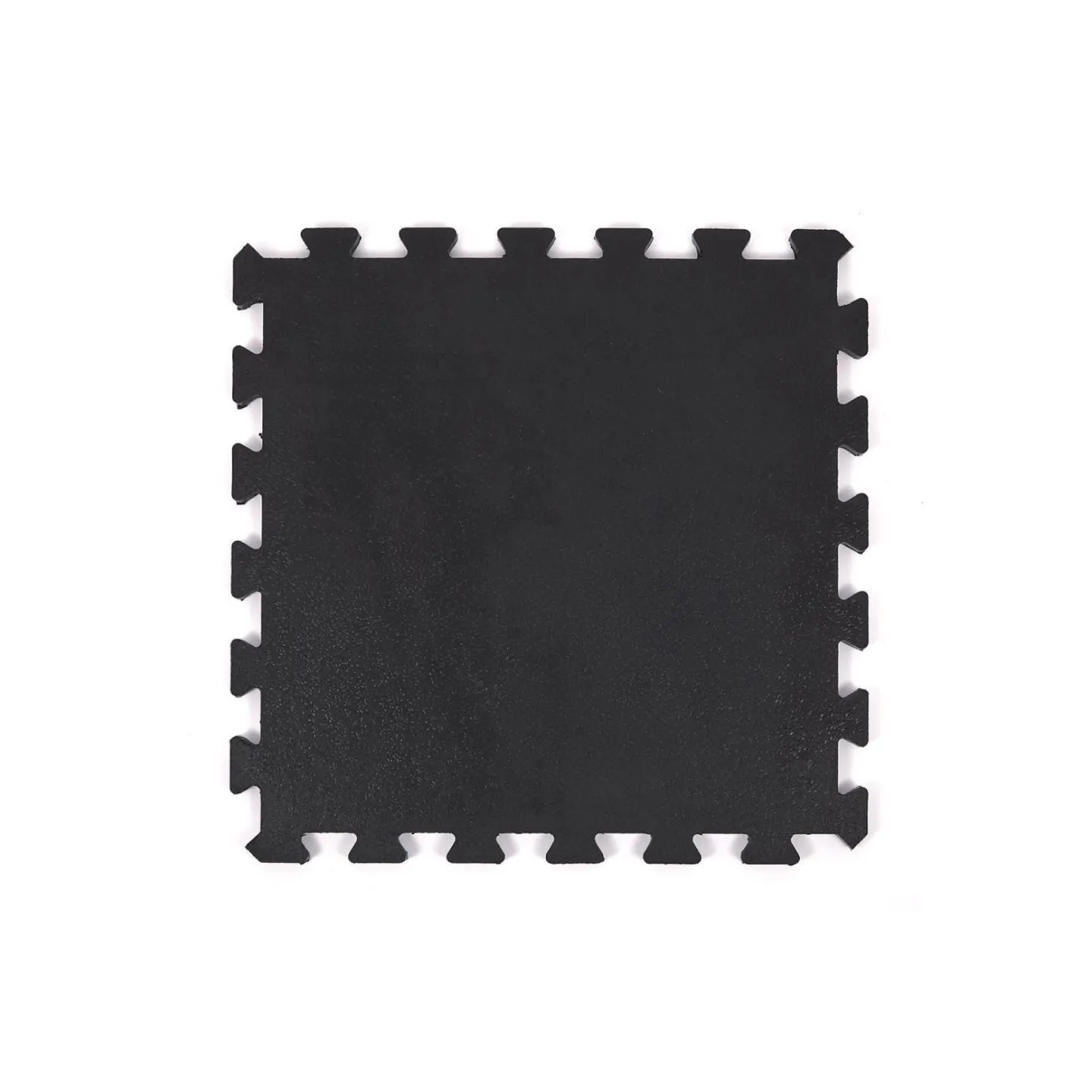 Dalle puzzle caoutchouc clipsable 15 mm, 100 x 100 cm, pour sol de salle de sport