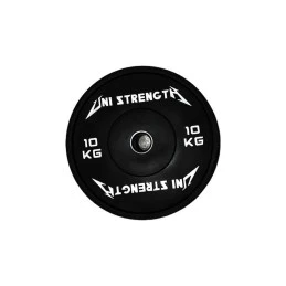 Bumper plate couleur 25 kg, vue en angle