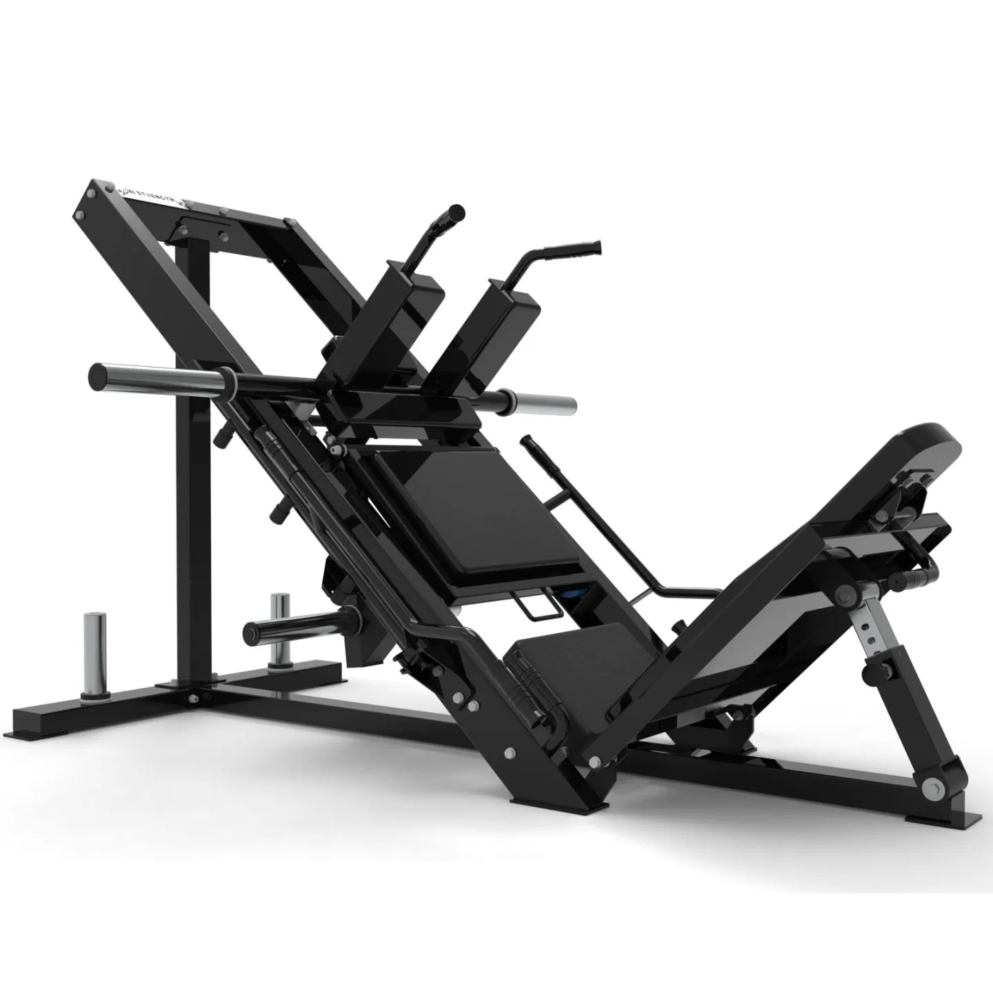 Machine Combo Hack Squat et Presse à Cuisse 45°, charge max 500 kg - vue 2