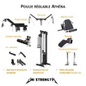 Polea regulable Athéna | Torre de pesas 95 kg - vista 2