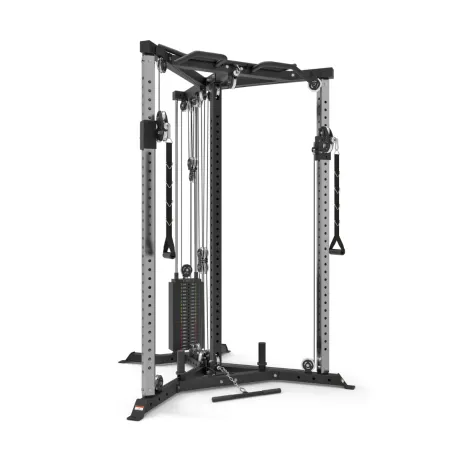 Rack poulie tout en 1 Athéna | Stack de poids 95 kg | Poulie rack musculation
