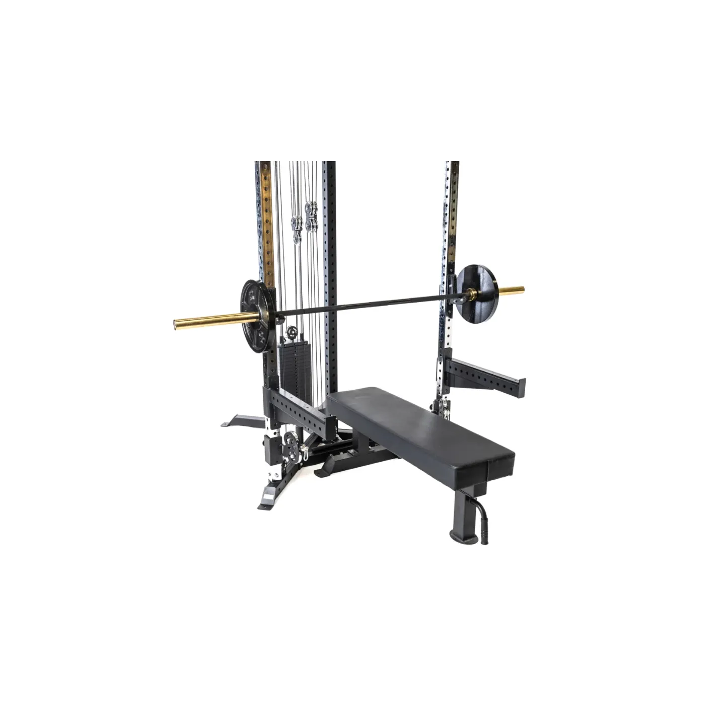 Rack polea todo en 1 Athéna | Stack de pesos 95 kg | Polea para rack - vista 3