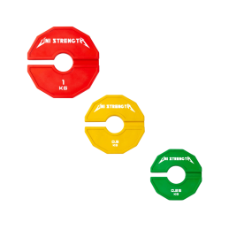 Olympic Rubber Fractional Plate Pack 0.25 to 1 kg