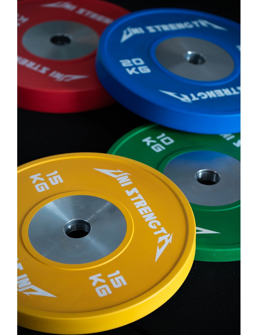 Set di bumper da competizione 140 kg
