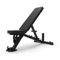 Banco de musculación inclinado, UF-5 Plus con almacenamiento vertical