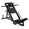 Macchina Combo Hack Squat e Pressa per Cosce 45°, carico max 500 kg