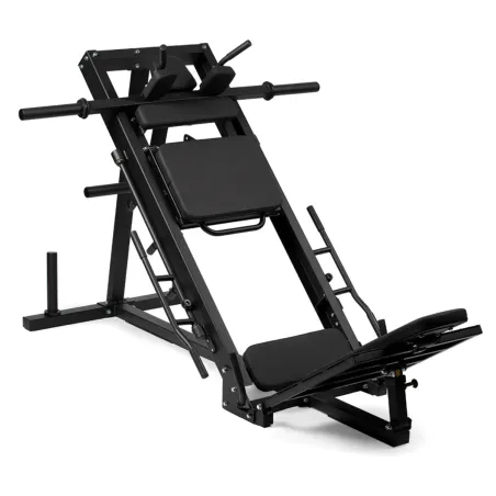 Máquina Combo Hack Squat y Prensa de Piernas 45°, carga máx. 500 kg