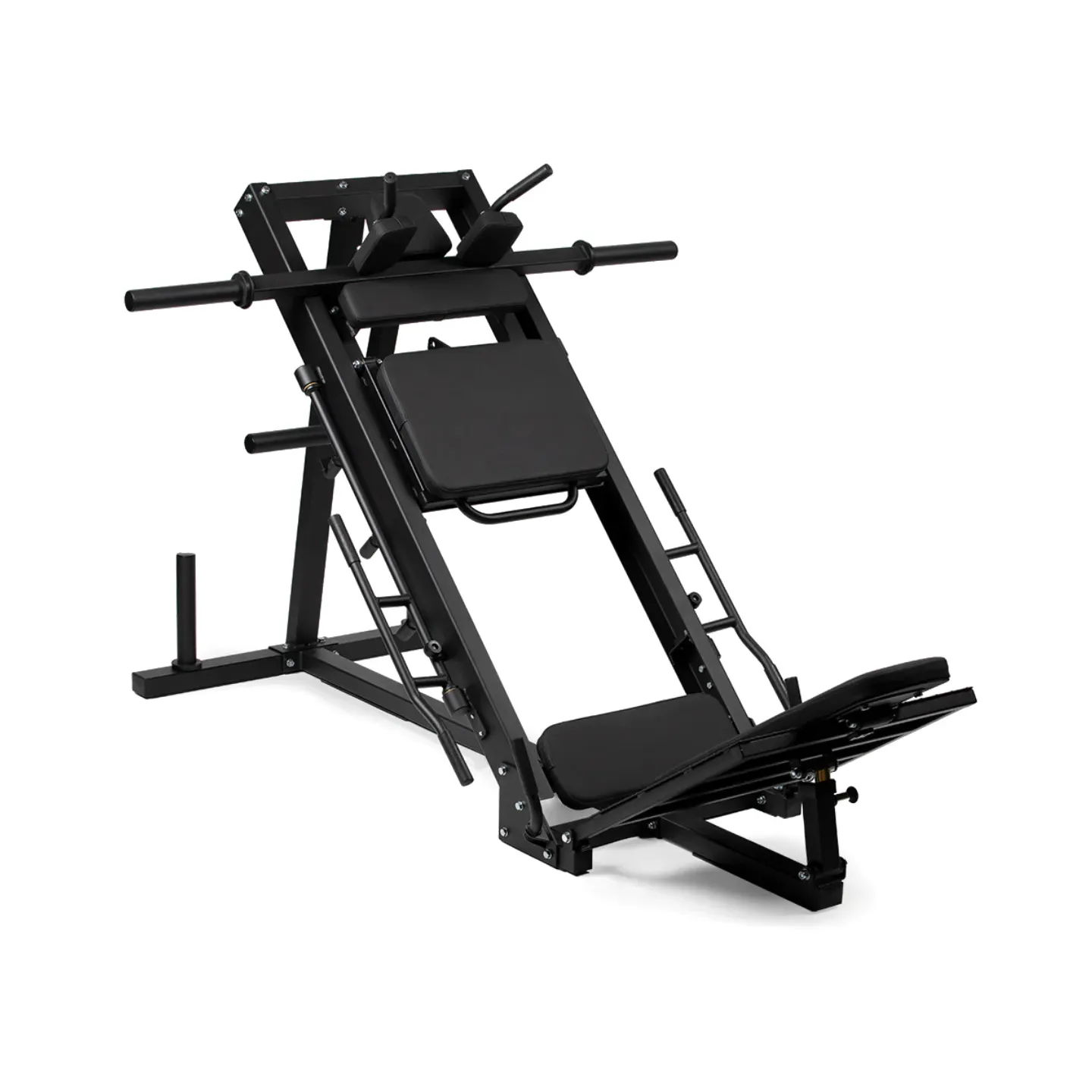 Máquina Combo Hack Squat y Prensa de Piernas 45°, carga máx. 500 kg