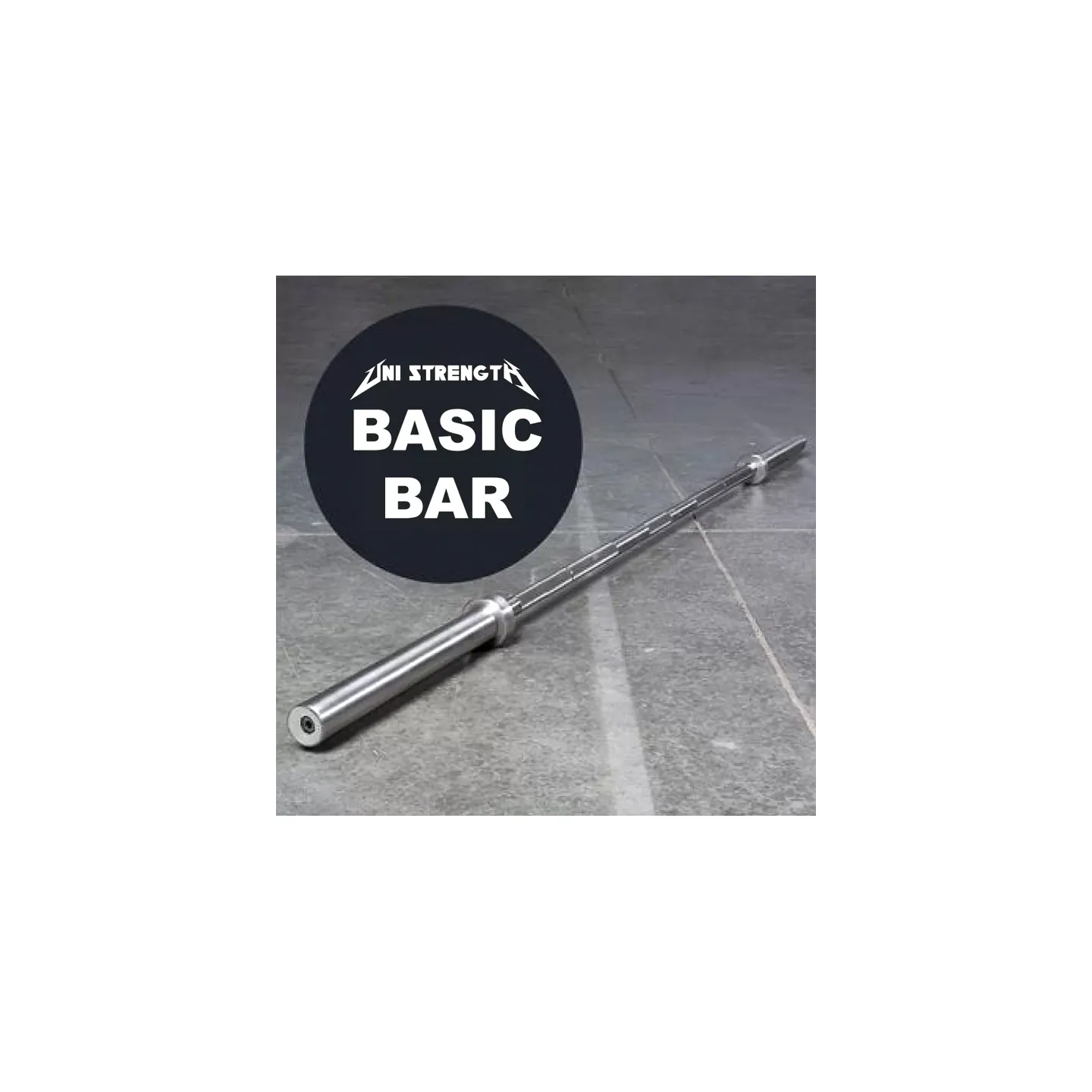 Pack-Erweiterung Smith-Maschine (75x75mm) + Olympische Stange 50 mm