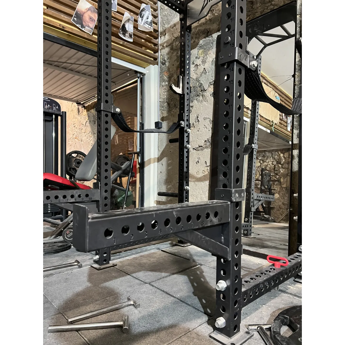Bar Rests and Safety Arms for CS-1 Rack - view 2