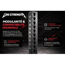 CS-1 Set of 2 Uprights for Rack