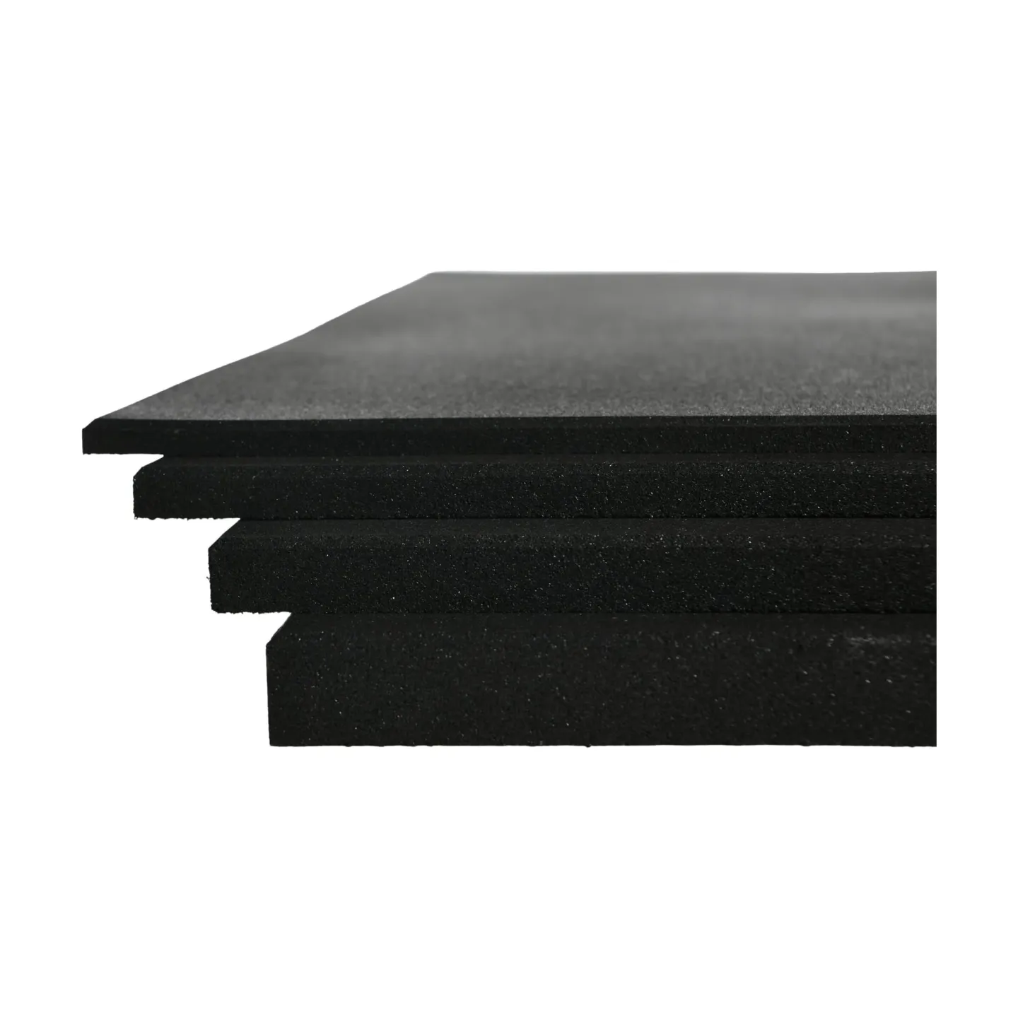 Baldosa protectora de caucho 100 x 100 cm, antideslizante, para suelos de gimnasio - vista 10