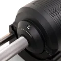 Schwarze verstellbare Hanteln 41,5 kg - Paar - 1,5 kg Schritte - Ansicht 9
