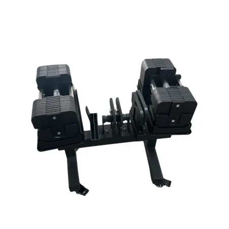 Pack mancuernas regulables Titan 60 + soporte - 7,5 a 60 kg - vista 2