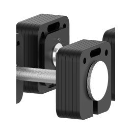 Adjustable Dumbbells | Pair 4 to 20 kg | 100% Steel | 1 kg Increments up to 65 kg