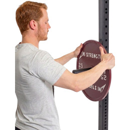Support de rangement multifonction à goupille Athéna pour rack 60 x 60 mm