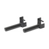Coppia di portadischi olimpici Athéna per rack 60 x 60 mm