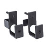 Par de J-cups roller Athéna 300 kg con rodillos de nylon para rack 60 x 60 mm