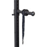 Athéna Wrist Roller aus Stahl auf seiner Halterung für Rack 60 x 60 mm