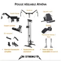 UF Polea Regulable Athéna 228 cm | Carga con Discos - vista 2