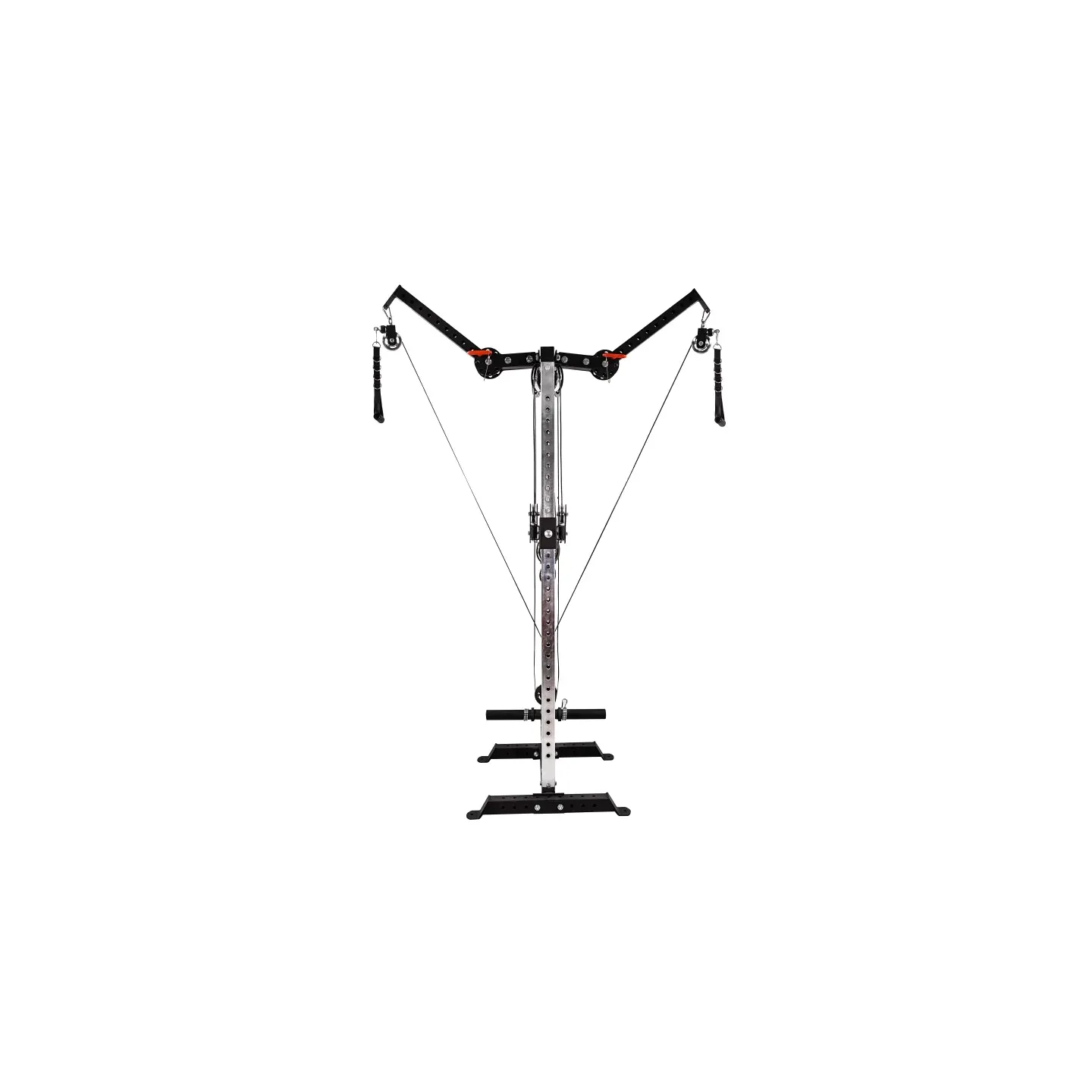 Pacchetto Athéna 228 cm: puleggia a carico dischi, cable crossover, supporto gambe e montante - vista 2