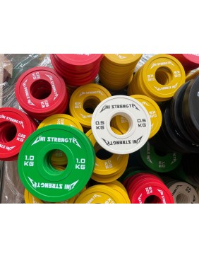 Pack Poids Olympiques de Précision 11,25 kg | 6 Paires 0,125 à 2,5 kg