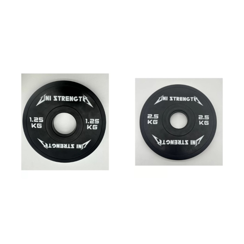 Pack disques olympiques de précision 7,5 kg | pour barre olympique