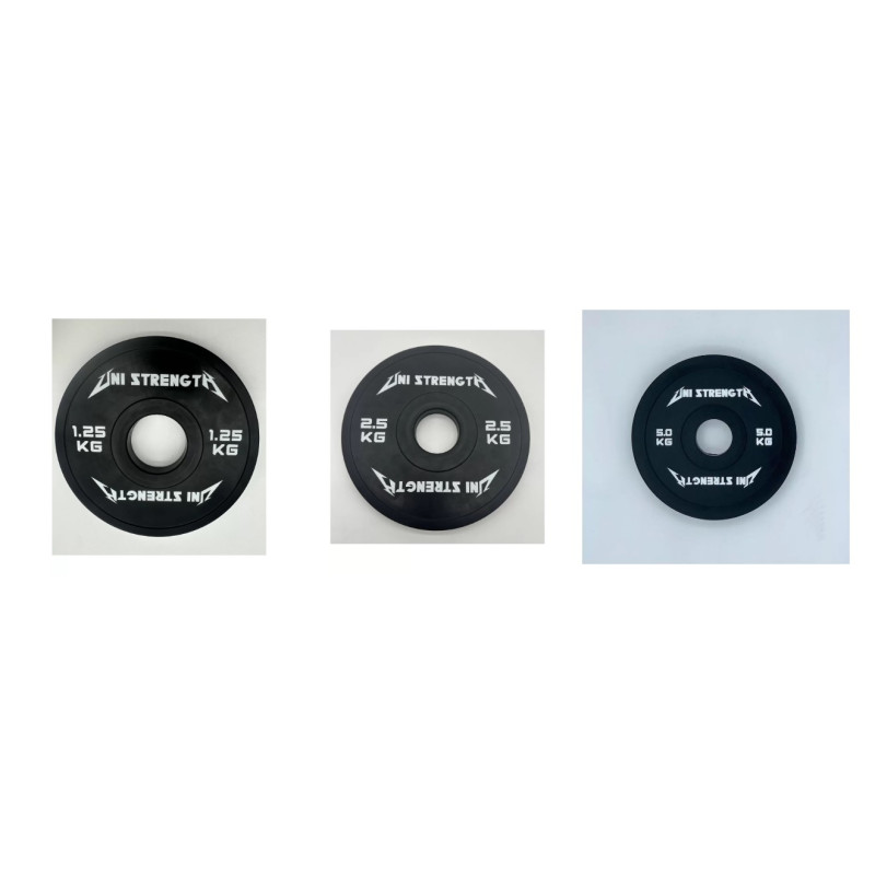 Pack Poids Olympiques de Précision 17,5 kg | 3 Paires 1,25 / 2,5 / 5 kg