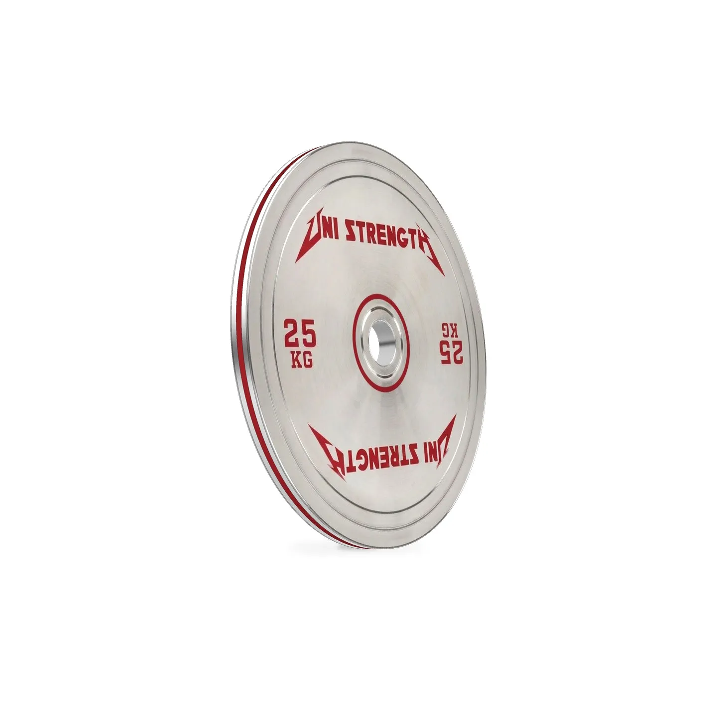 Set 257,5 kg discos calibrados UF - Cromados - vista 2
