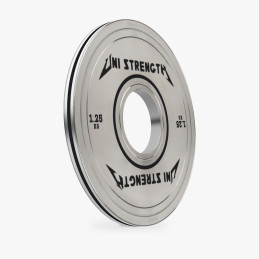 UF calibrated chrome plates set 257.5 kg, all plates to scale