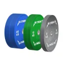 PACK Disques de poids Bumper Plate Multicolor Set 70 kg - vue 5