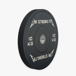 Set dischi bumper neri 70 kg Uni Strength
