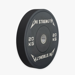 Uni Strength Bumper-Scheiben-Set schwarz 70 kg