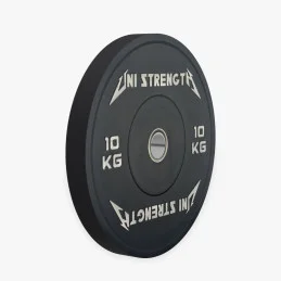 Pack discos bumper negros 100 kg Uni Strength