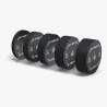 Pack disques bumper noirs 150 kg Uni Strength