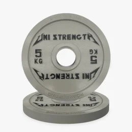 Uni Strength UF kalibrierte Hantelscheibe 25 kg rot, 55° Ansicht