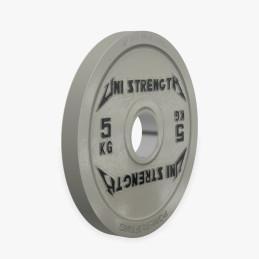 Set disques calibrés UF 159 kg Uni Strength, disques à l'échelle