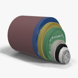 Set disques calibrés UF 459 kg Uni Strength, disques à l'échelle