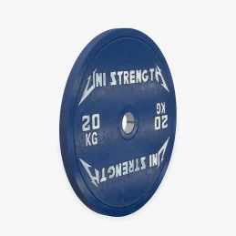 Disco calibrato UF 20 kg Uni Strength, vista a 55°